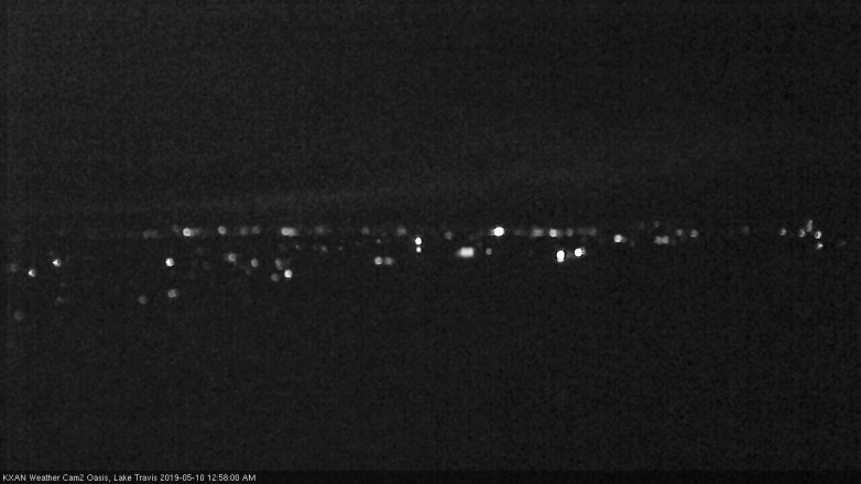 Lake Travis webcam, May 9, 2019 12:00 AM CT