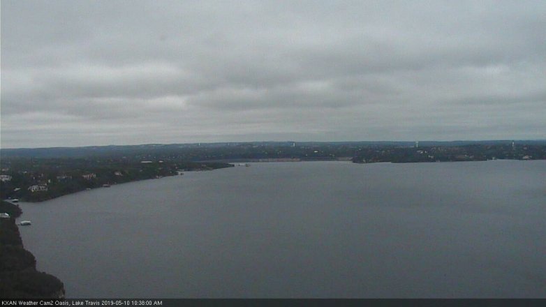 Lake Travis webcam, May 10, 2019 9:40 AM CT