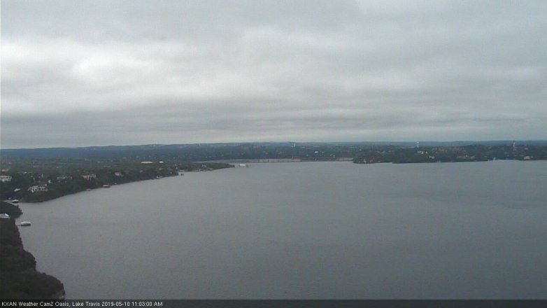 Lake Travis webcam, May 10, 2019 10:05 AM CT