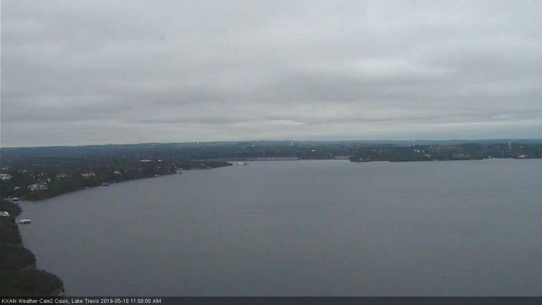 Lake Travis webcam, May 10, 2019 10:10 AM CT