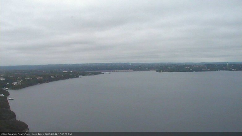 Lake Travis webcam, May 10, 2019 11:10 AM CT