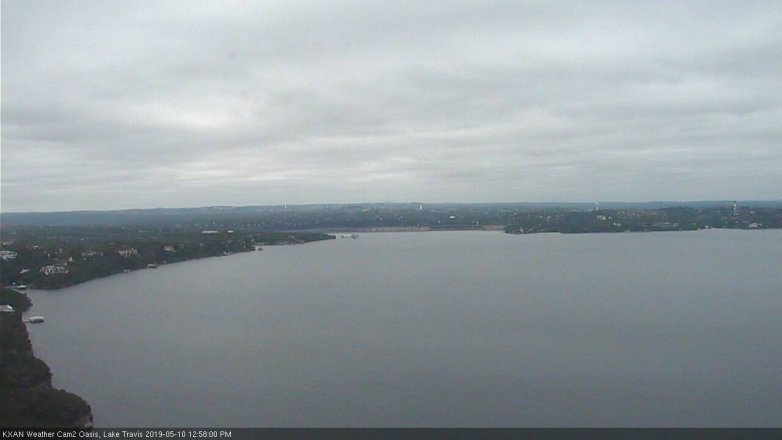 Lake Travis webcam, May 10, 2019 12:00 PM CT