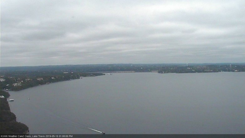 Lake Travis webcam, May 10, 2019 12:10 PM CT
