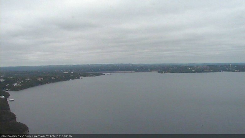 Lake Travis webcam, May 10, 2019 12:15 PM CT