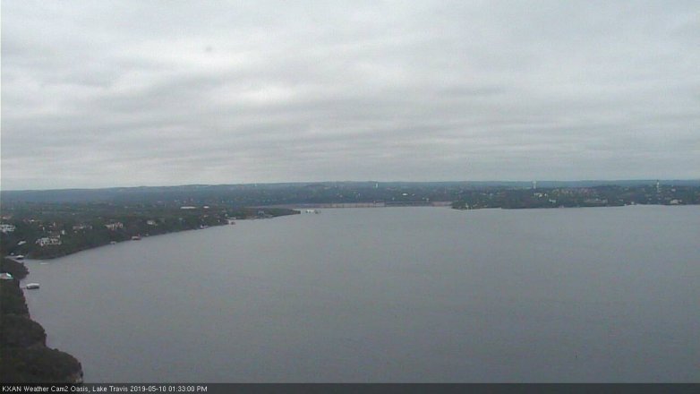 Lake Travis webcam, May 10, 2019 12:35 PM CT