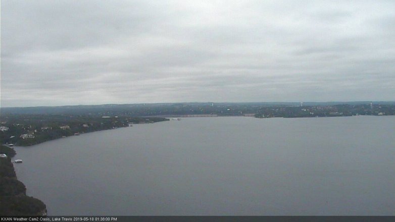 Lake Travis webcam, May 10, 2019 12:40 PM CT