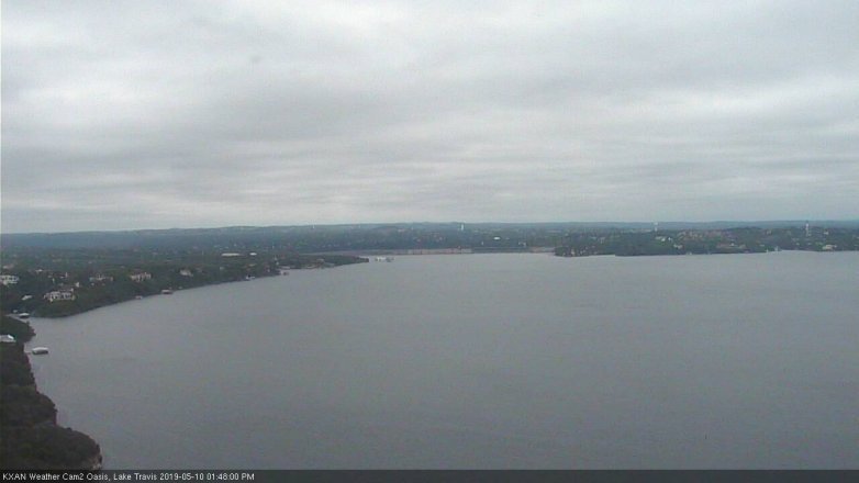 Lake Travis webcam, May 10, 2019 12:50 PM CT