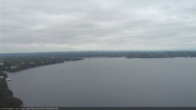 Lake Travis webcam, May 10, 2019 1:05 PM CT