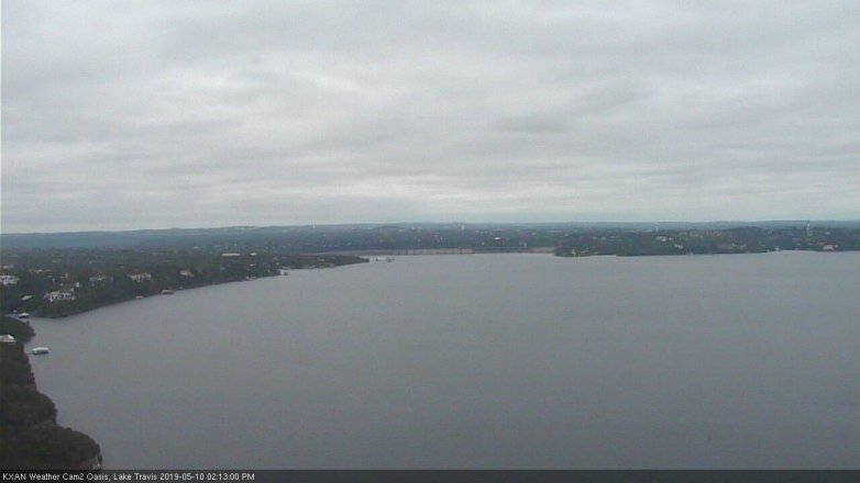 Lake Travis webcam, May 10, 2019 1:15 PM CT
