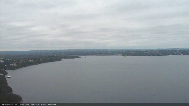 Lake Travis webcam, May 10, 2019 1:20 PM CT