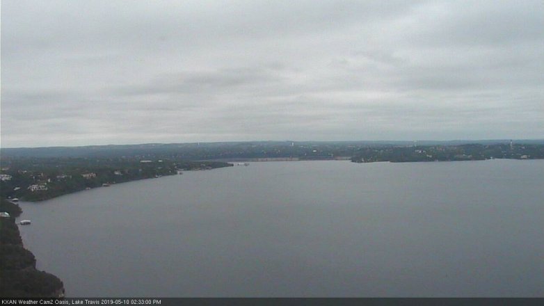 Lake Travis webcam, May 10, 2019 1:35 PM CT