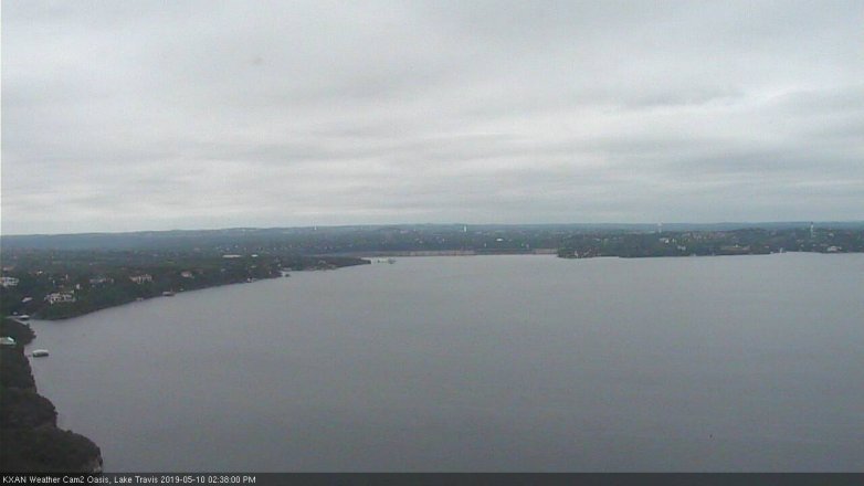 Lake Travis webcam, May 10, 2019 1:40 PM CT