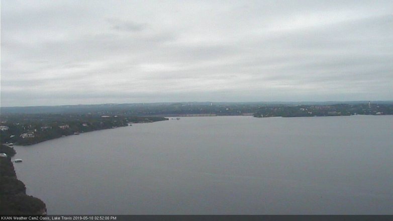 Lake Travis webcam, May 10, 2019 1:55 PM CT