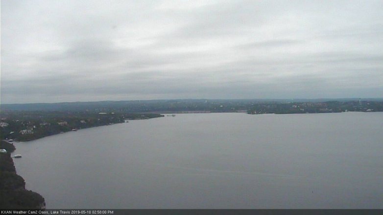 Lake Travis webcam, May 10, 2019 2:00 PM CT