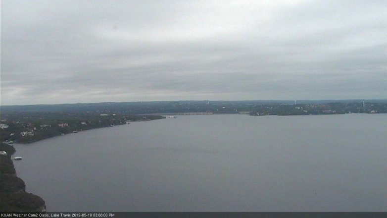 Lake Travis webcam, May 10, 2019 2:10 PM CT