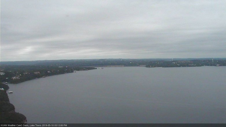 Lake Travis webcam, May 10, 2019 2:15 PM CT