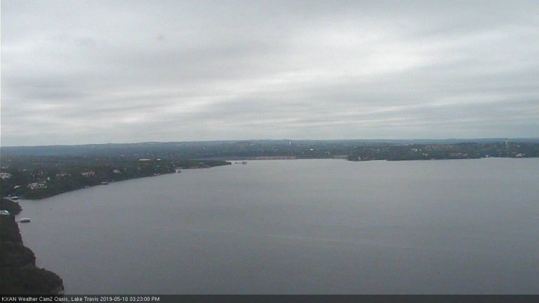 Lake Travis webcam, May 10, 2019 2:25 PM CT