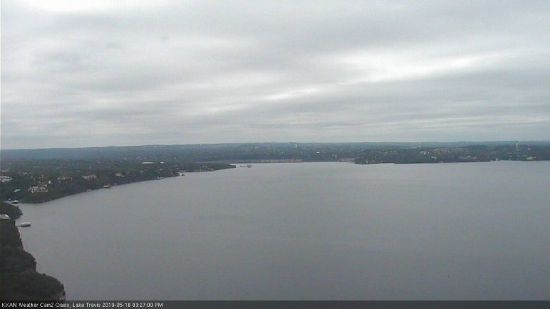 Lake Travis webcam, May 10, 2019 2:30 PM CT