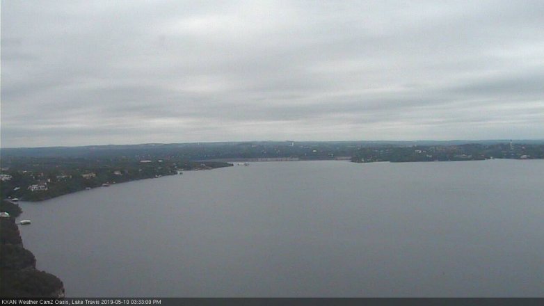 Lake Travis webcam, May 10, 2019 2:35 PM CT