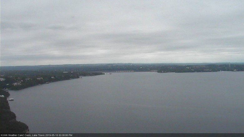 Lake Travis webcam, May 10, 2019 2:40 PM CT