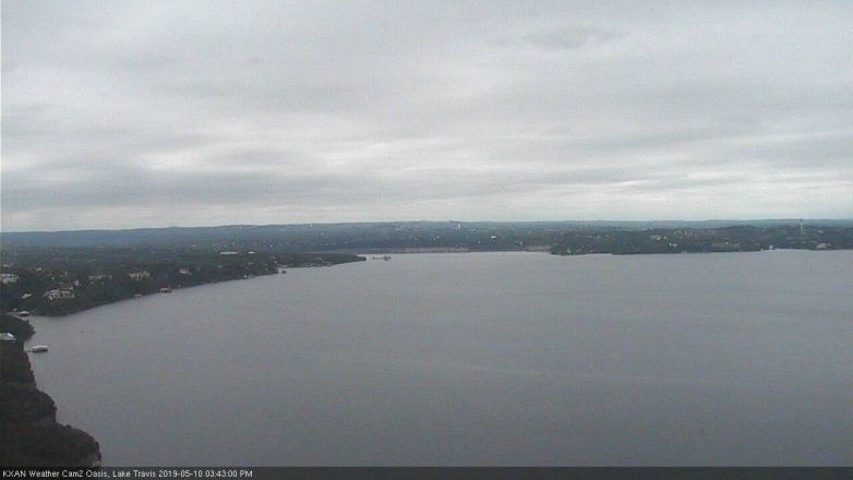Lake Travis webcam, May 10, 2019 2:45 PM CT