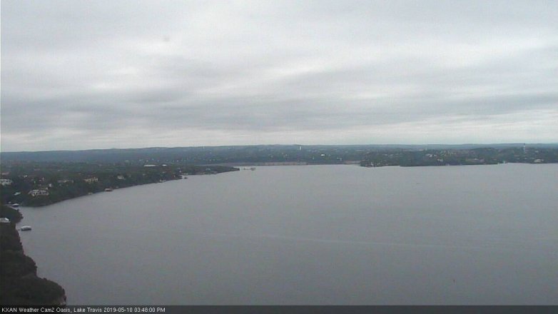 Lake Travis webcam, May 10, 2019 2:50 PM CT