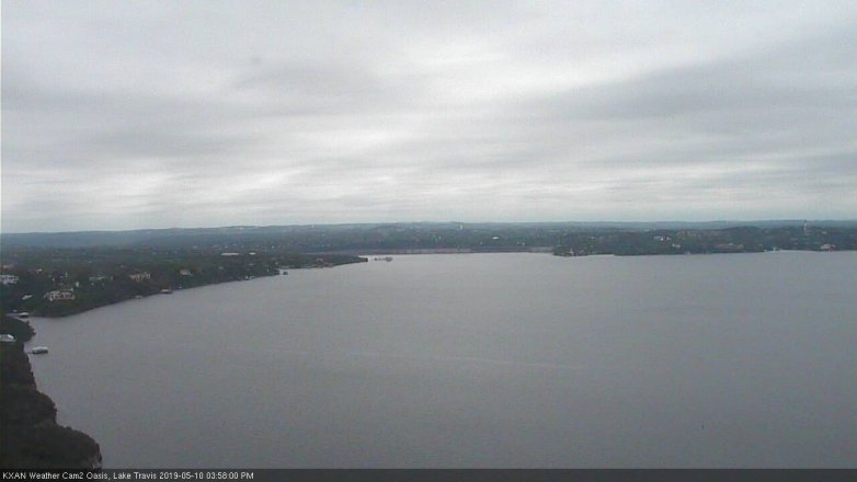 Lake Travis webcam, May 10, 2019 3:00 PM CT
