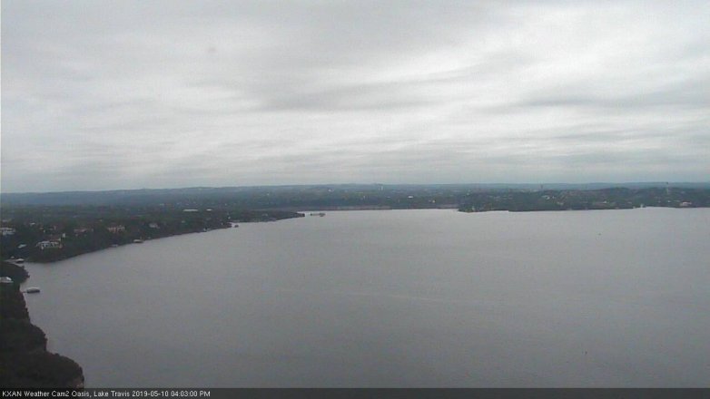 Lake Travis webcam, May 10, 2019 3:05 PM CT