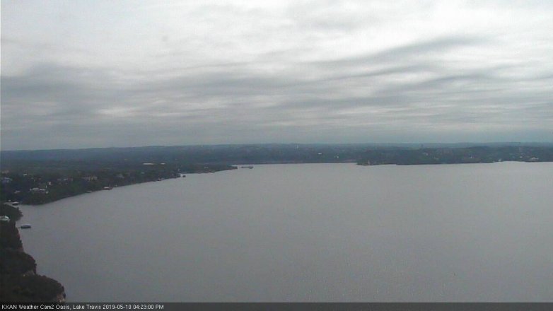 Lake Travis webcam, May 10, 2019 3:25 PM CT