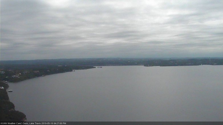 Lake Travis webcam, May 10, 2019 3:30 PM CT