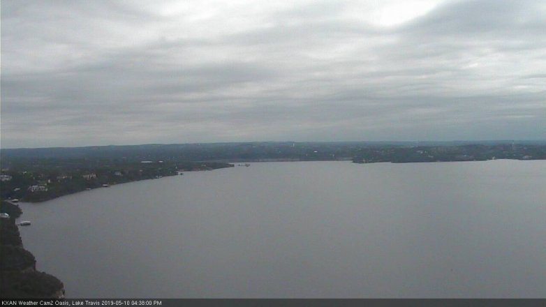 Lake Travis webcam, May 10, 2019 3:40 PM CT