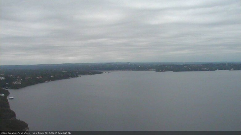 Lake Travis webcam, May 10, 2019 3:45 PM CT