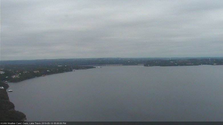 Lake Travis webcam, May 10, 2019 4:10 PM CT