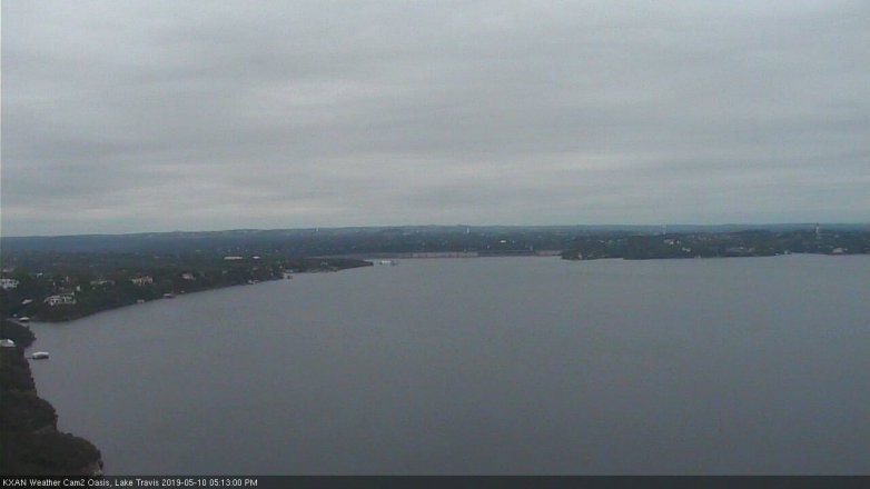 Lake Travis webcam, May 10, 2019 4:15 PM CT