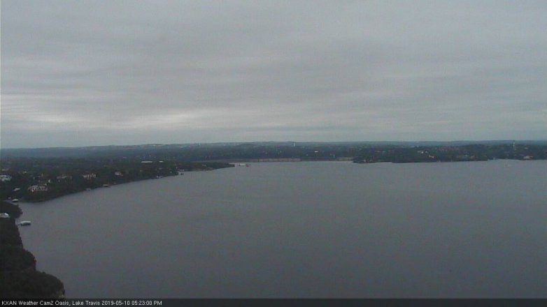 Lake Travis webcam, May 10, 2019 4:25 PM CT