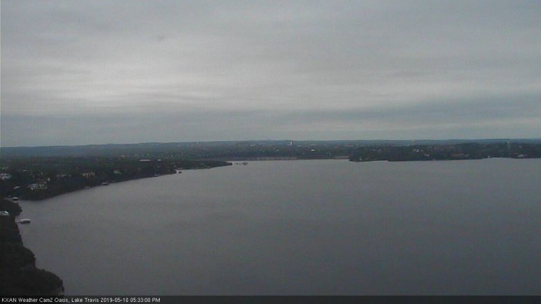 Lake Travis webcam, May 10, 2019 4:35 PM CT