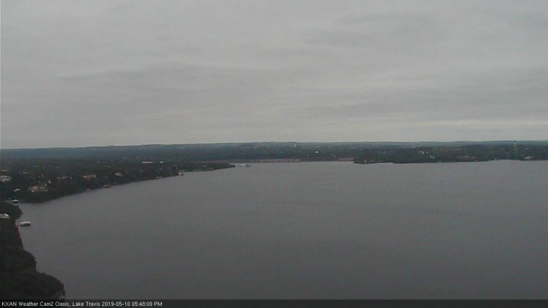 Lake Travis webcam, May 10, 2019 4:50 PM CT