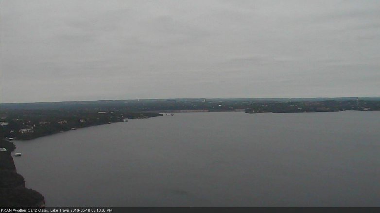 Lake Travis webcam, May 10, 2019 5:20 PM CT