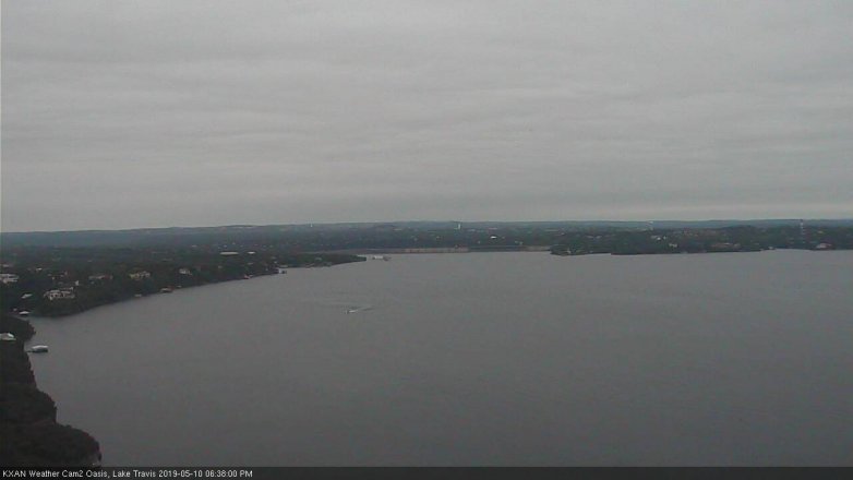 Lake Travis webcam, May 10, 2019 5:40 PM CT