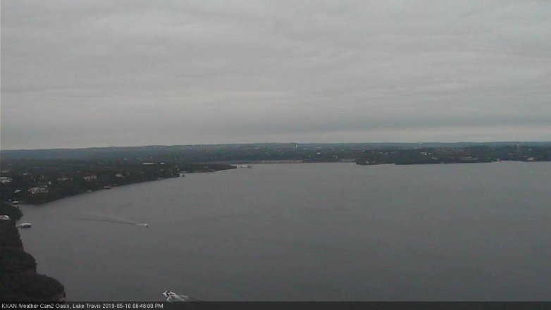 Lake Travis webcam, May 10, 2019 5:50 PM CT