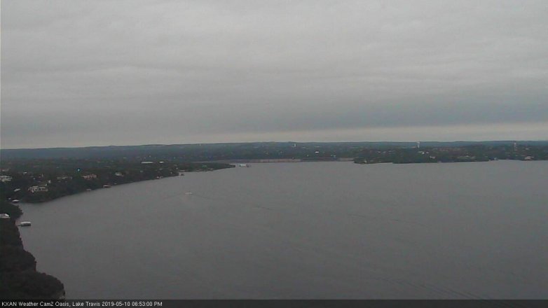 Lake Travis webcam, May 10, 2019 5:55 PM CT