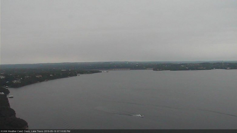 Lake Travis webcam, May 10, 2019 6:20 PM CT