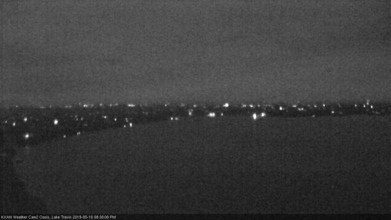 Lake Travis webcam, May 10, 2019 7:40 PM CT