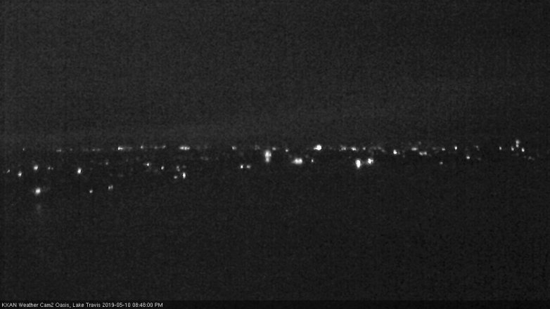 Lake Travis webcam, May 10, 2019 7:50 PM CT