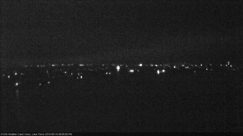 Lake Travis webcam, May 10, 2019 8:00 PM CT