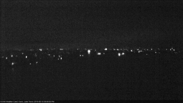 Lake Travis webcam, May 10, 2019 8:10 PM CT