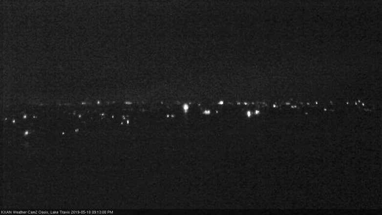 Lake Travis webcam, May 10, 2019 8:15 PM CT