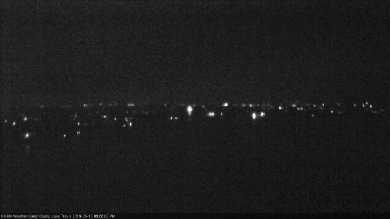 Lake Travis webcam, May 10, 2019 8:30 PM CT