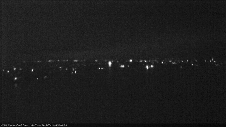 Lake Travis webcam, May 10, 2019 8:55 PM CT