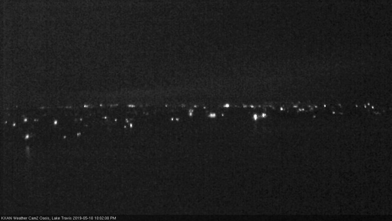 Lake Travis webcam, May 10, 2019 9:05 PM CT